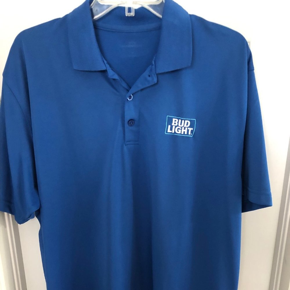 Bud Light Beer Nike Golf Polo - XL - Used